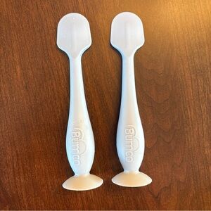 Bumco - BPA-Free Diaper Cream Spatula with Suction Cup Base, Soft & Flexible x2